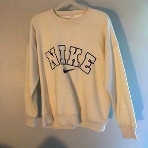White Nike Crewneck